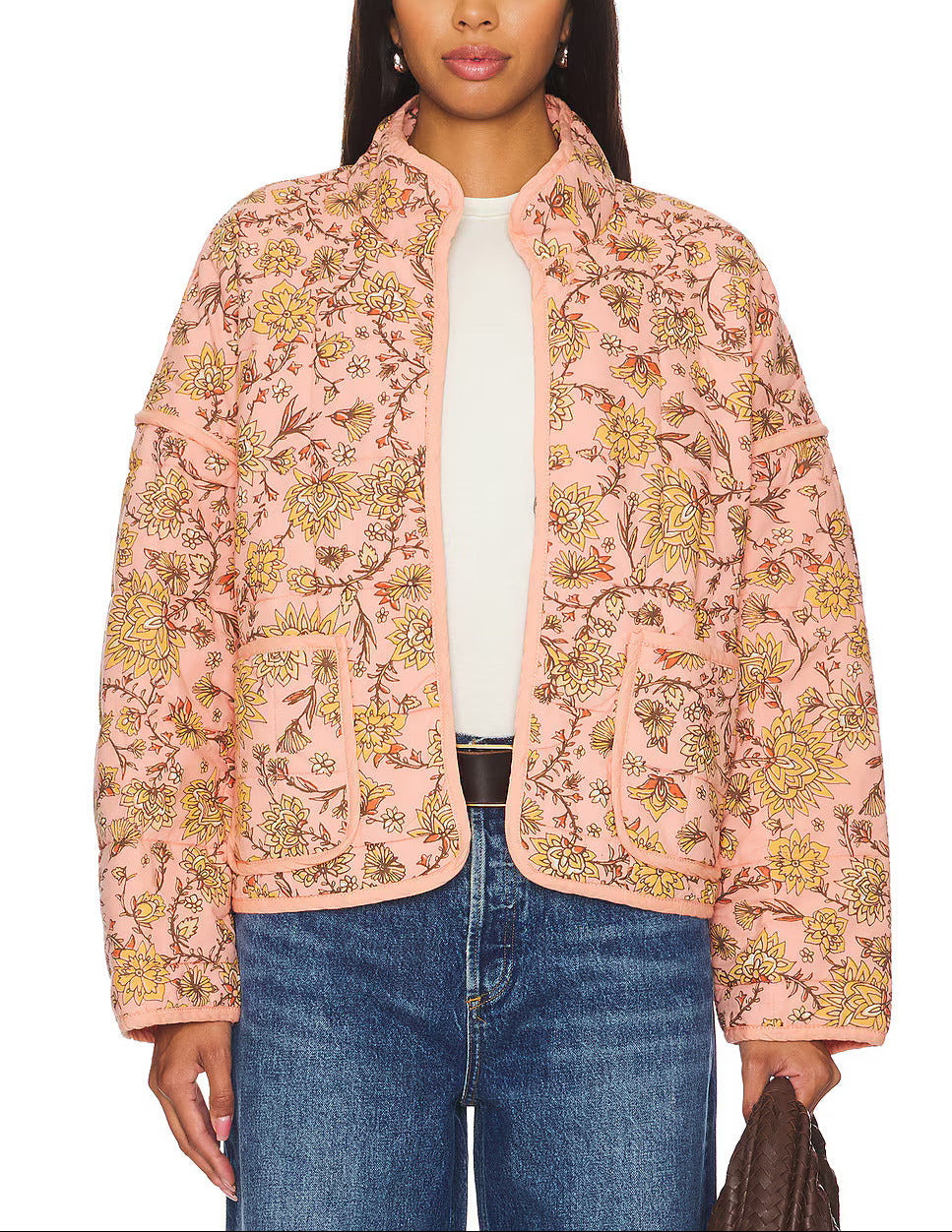 Free you Floral Patchwork Jacket