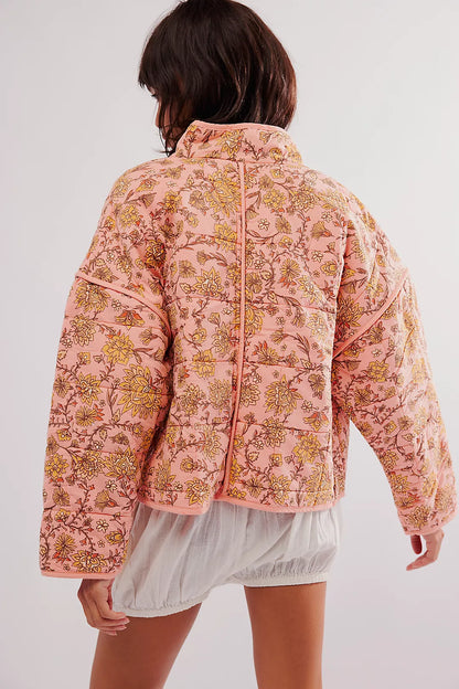 Free you Floral Patchwork Jacket